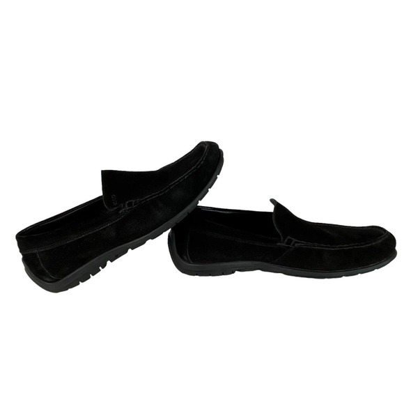 Ecco | Shoes | Ecco Black Suede Driving 